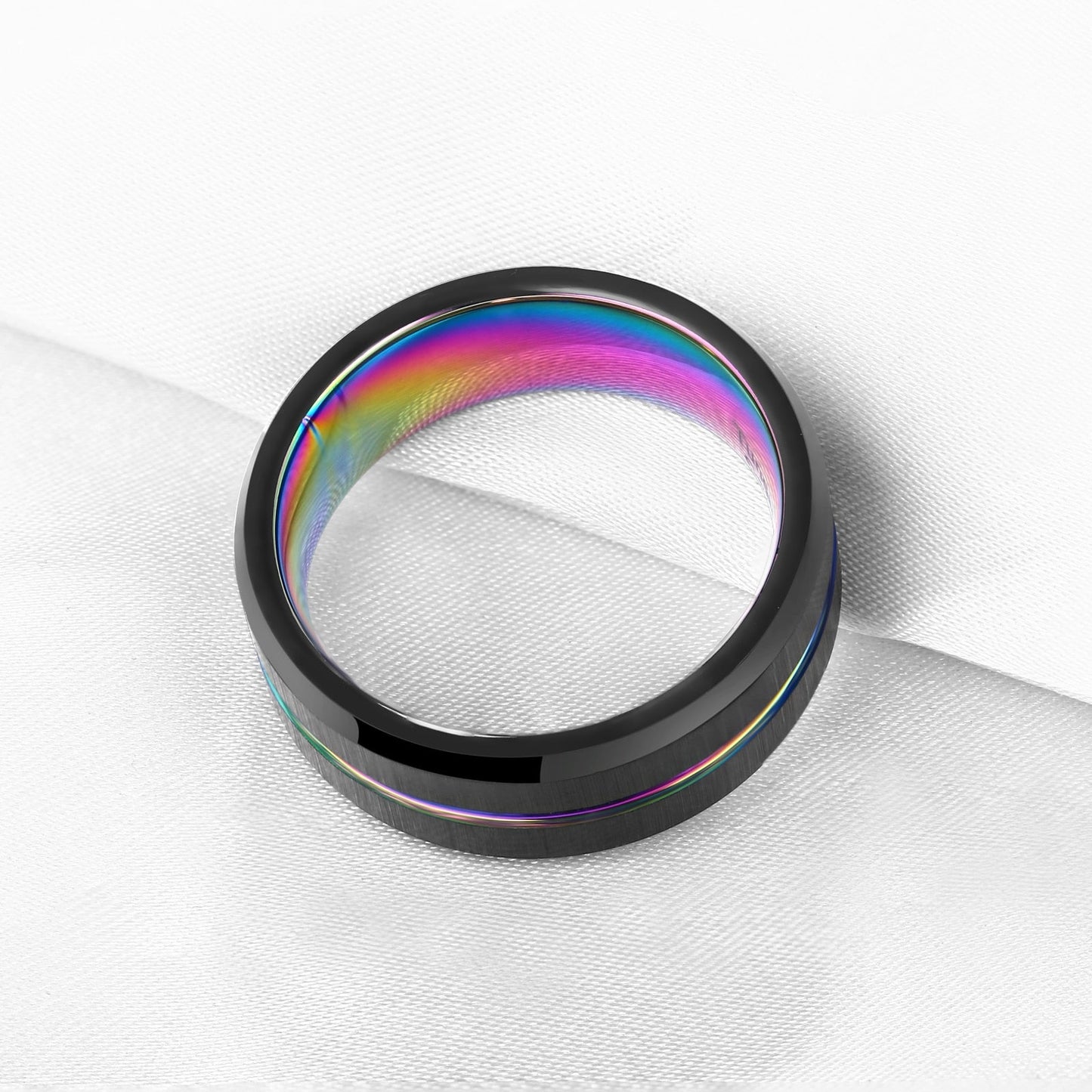 TR Mens Rings Tungsten Carbide Ring