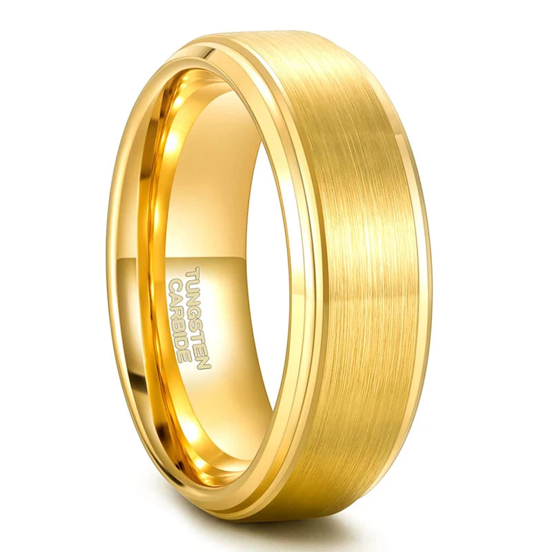 mens tungsten carbide ring AU