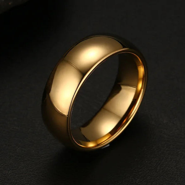 tungsten ring for men gold colour australia