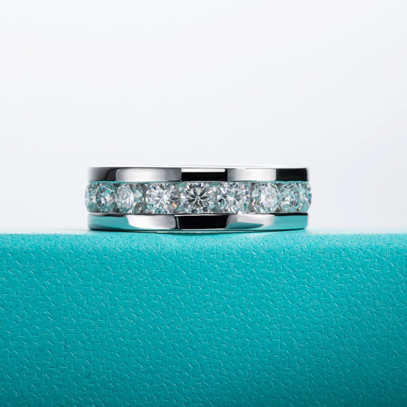 mens ring moissanite diamond ring for men free shipping