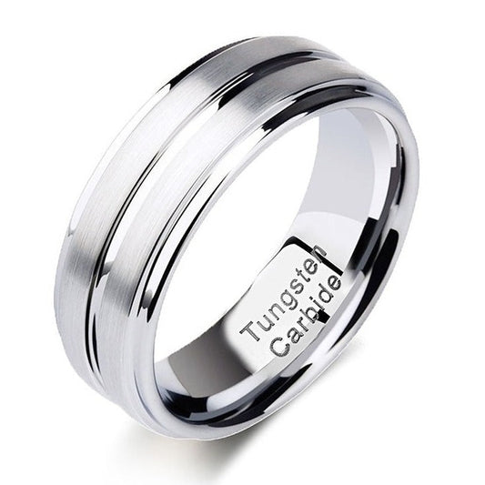 mens ring tungsten carbide mens ring TR Mens Rings