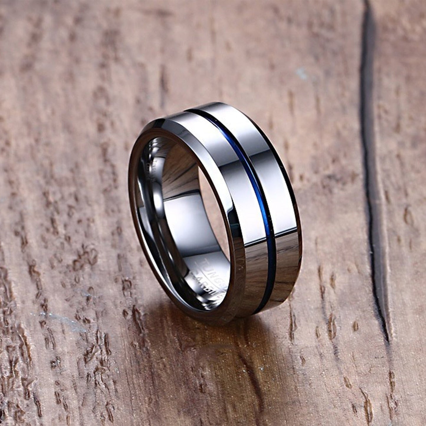 Mens Tungsten Carbide Ring Free Shipping