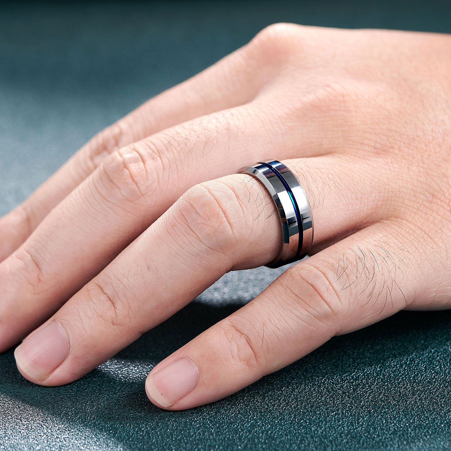 TR Mens Rings Tungsten Carbide Ring