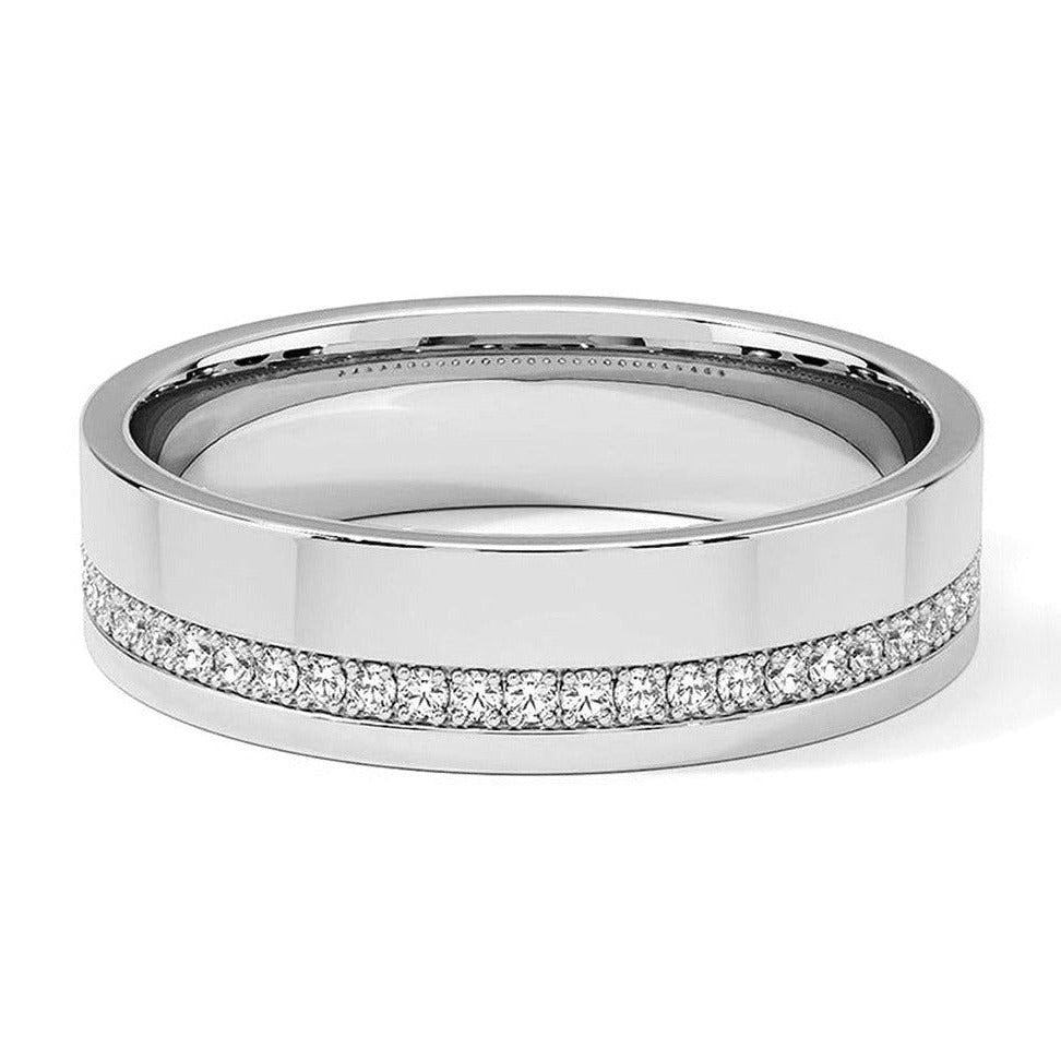 TR Mens Rings mens moissanite ring