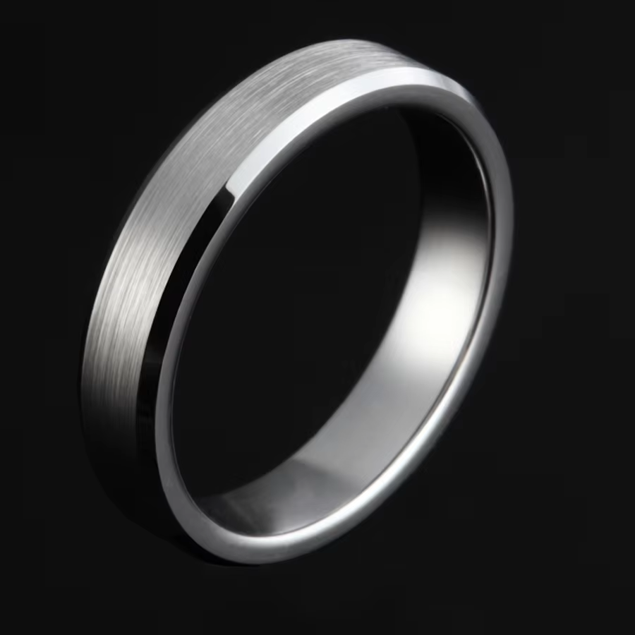 Notus Mens Tungsten Ring 4mm/ 6mm / 8mm