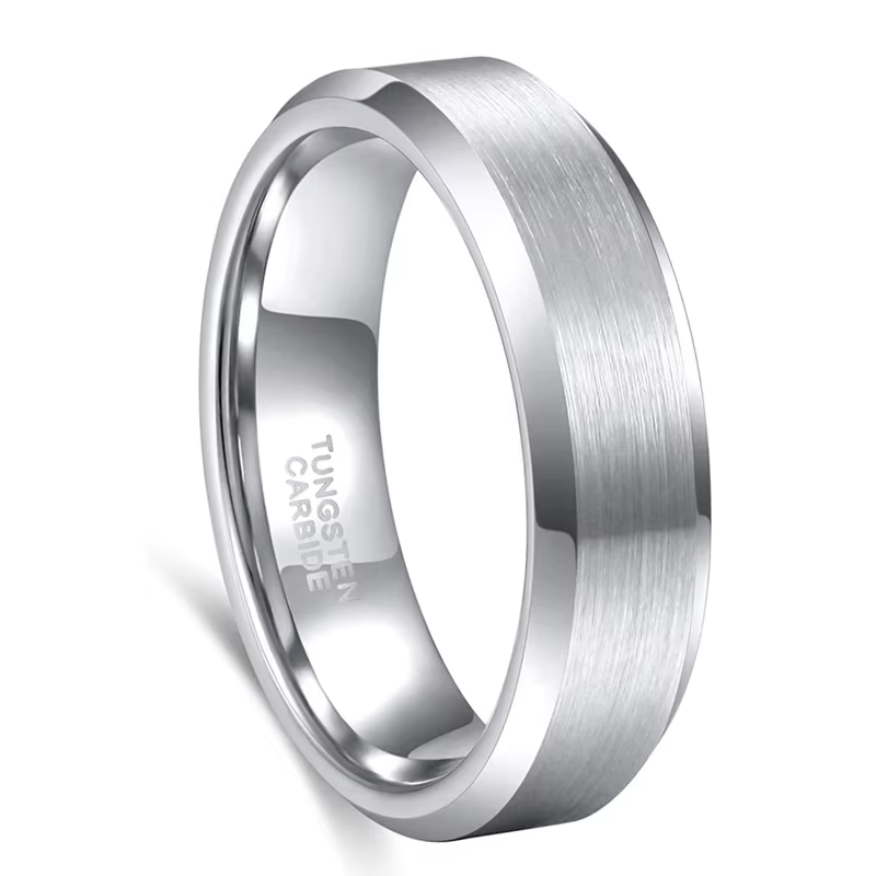 Notus Mens Tungsten Ring 4mm/ 6mm / 8mm