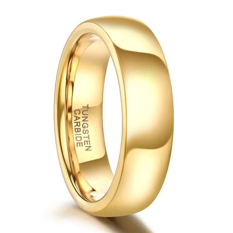 Zelus Classic Gold Tungsten Ring 6mm