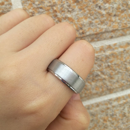 mens wedding ring tungsten carbide TR Mens Rings 