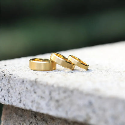 Gold Tungsten Ring for Men Women Australia