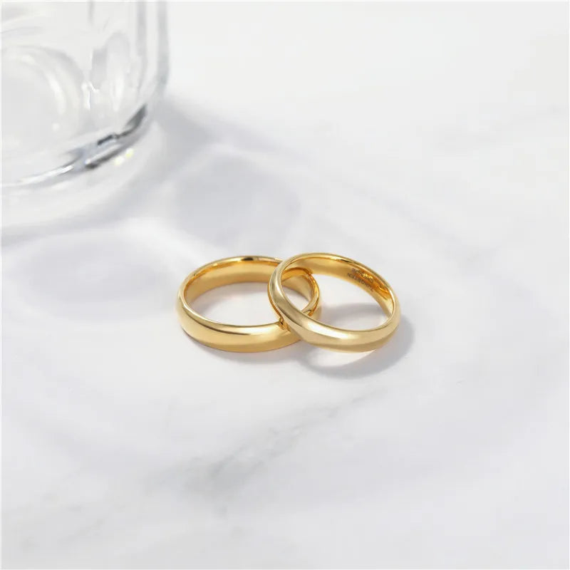 gold tungsten couples rings  Australia  wedding bands