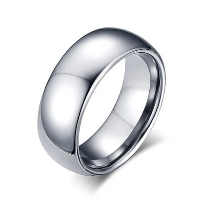 silver tungsten ring for men australia