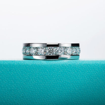 mens ring moissanite diamond ring for men free shipping