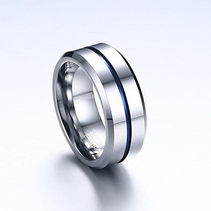 TR Mens Rings Tungsten Carbide Mens Ring