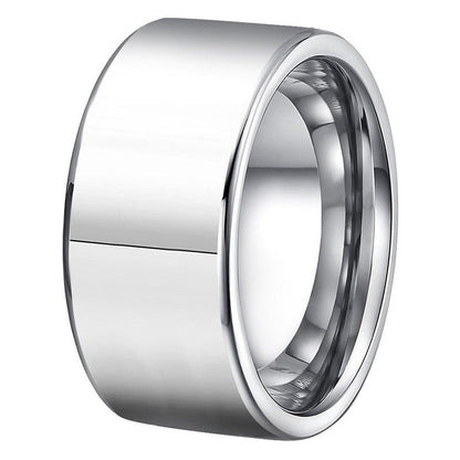 mens thumb ring 10mm polished finish tungsten ring TR Mens Rings 