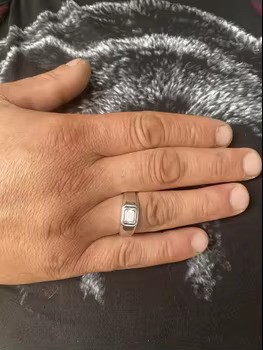 Mens Moissanite Rings