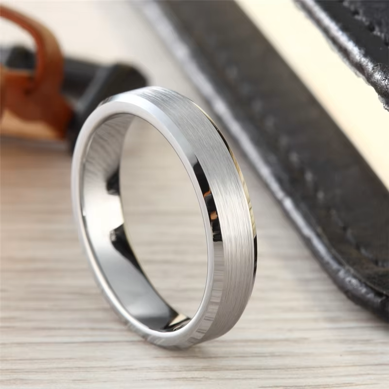 Notus Mens Tungsten Ring 4mm/ 6mm / 8mm